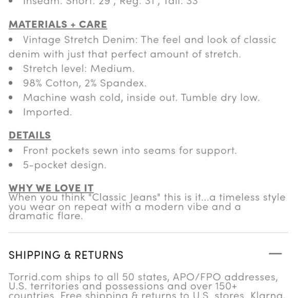 NWT Torrid Flares - Picture 5 of 5